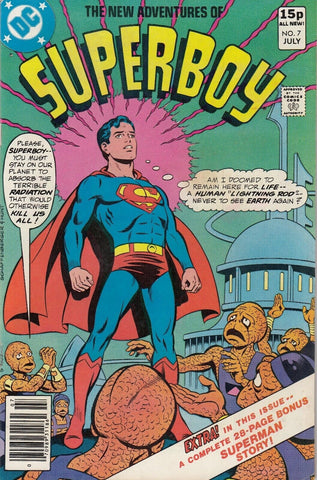 Superboy #7 - DC Comics - 1980
