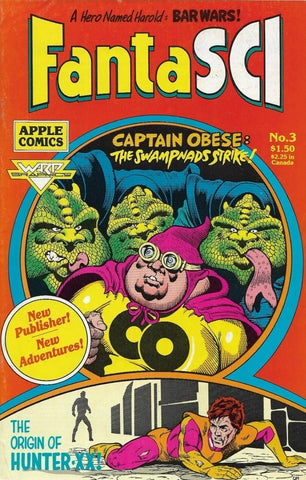 Fantasci #3 - Apple Comics - 1986