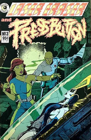 Laser Eraser and Press Button #3 - Eclipse Comics - 1985