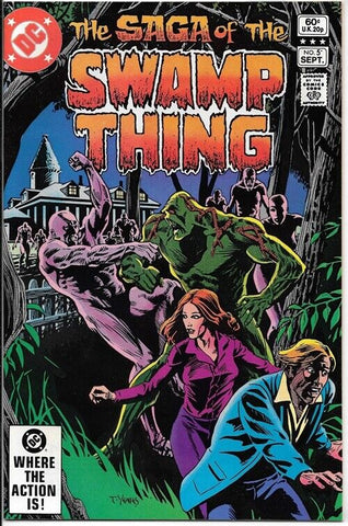 Saga of the Swamp Thing #5 -  DC Comics - 1982