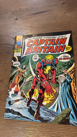 Captain Britain #35 - Marvel/British Comics - 1977