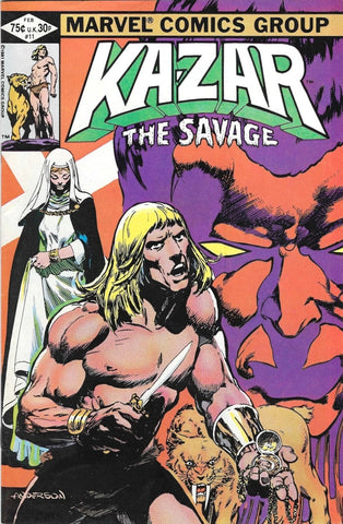 Ka-Zar the Savage #11 - Marvel Comics - 1982