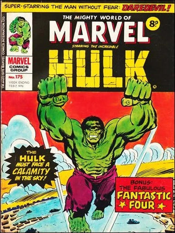 Mighty World of Marvel #175 - Marvel Comics - 1976 - VG