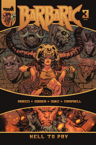 Barbaric: Hell To Pay #3 - Vault Comics - 2022