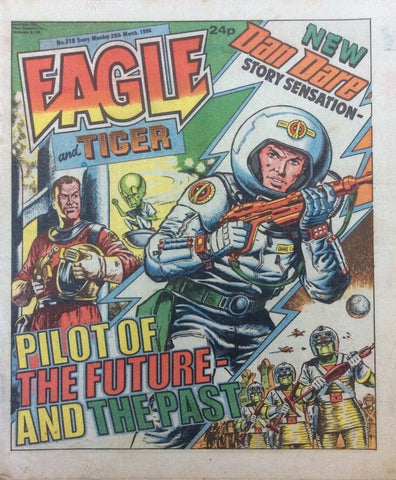 Eagle Comic #210 - #214 (5x Comics LOT) - IPC Comics - 1986