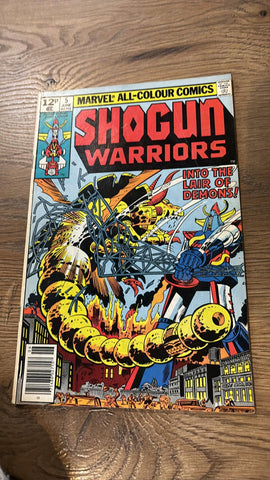Shogun Warriors #5 - Marvel Comics - 1979
