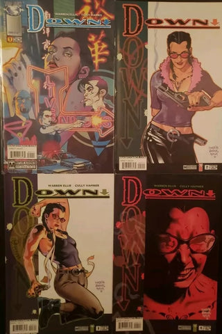 Down #1 - #4 (Set) - Image Comics / Top Cow - 2005