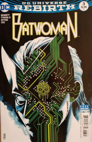 Batwoman #3 - DC Rebirth - 2017 - Variant Cover