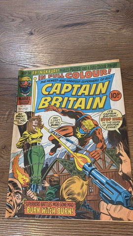 Captain Britain #11 - Marvel/British Comics - 1976