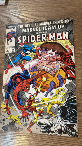 Official Marvel Index to Marvel Team-Up #6 - Marvel Comics - 1972
