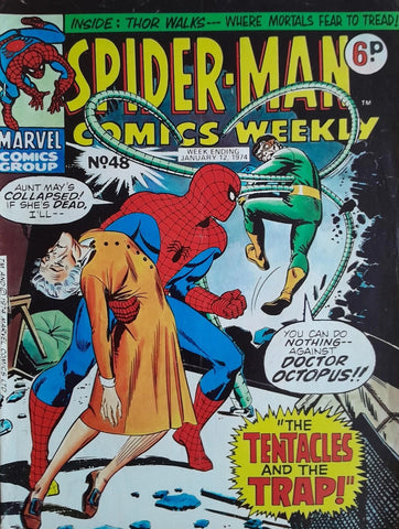 Spider-Man Comics Weekly #48 - Marvel/British Comic - 1974