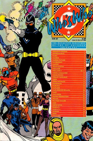 Who's Who #25 - DC Comics - 1987