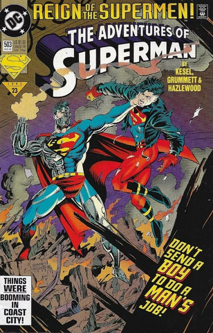 Adventures Of Superman #503 - DC Comics - 1993