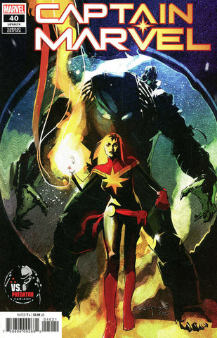 Captain Marvel #40 - Marvel Comics - 2023 - Vs Predator Variant