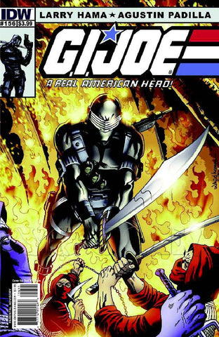 G.I. Joe #156 - IDW - 2010 - Snake Eyes Cover B