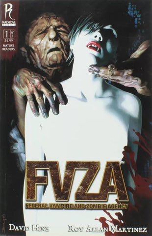 FVZA: Federal Vampire and Zombie Agency #1 - Radical Comics - 2009