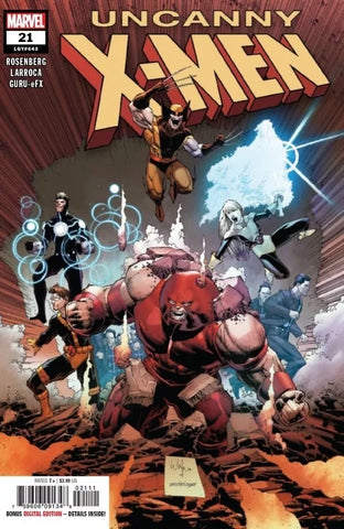Uncanny X-Men #21 - Marvel Comics - 2020 - LGY#643