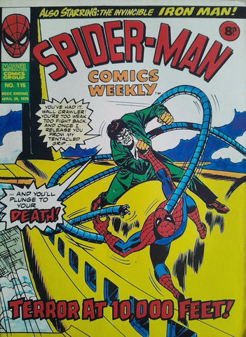 Spider-Man Comics Weekly #115 - Marvel Comics / British - 1975