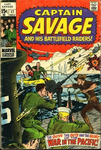 Captain Savage #17 - Marvel Comics - 1969