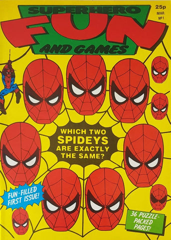 Superhero Fun And Games #1 - Marvel Comics - 1979