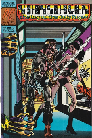 Starslayer: Log of the Jolly Roger #3 - First Comics - 1982 - 1st Rocketeer