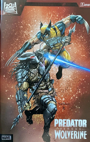 Predator Vs Wolverine #1 - Marvel Comics - 2023 - Tyler Kirkham Variant
