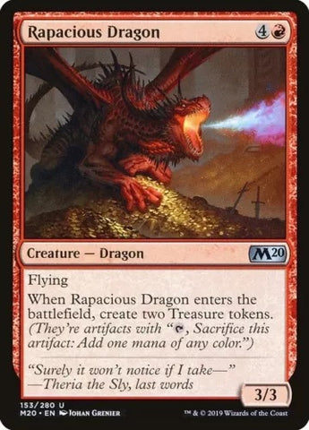 Rapacious Dragon #153/280 - Magic The Gathering Card