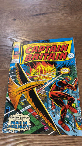 Captain Britain #30 - Marvel/British Comics - 1977