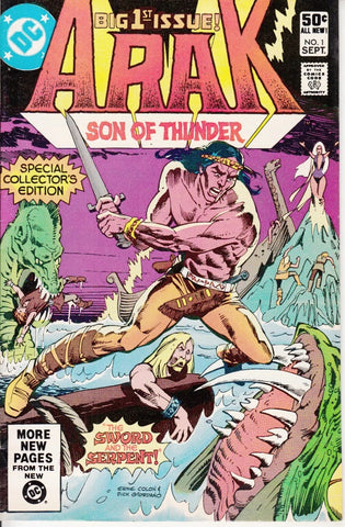 Arak Son of Thunder #1 - DC Comics - 1981 - 1st App Angelica of Albracca
