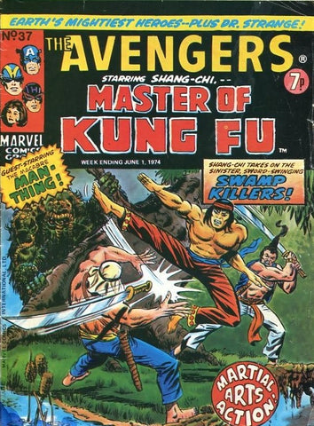 The Avengers #37 - Marvel Comics / British - 1974