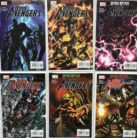 Dark Avengers #1 - #6 (6x Comics RUN) - Marvel Comics -  2009