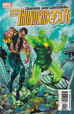 New Thunderbolts #9 (LGY #90) - Marvel Comics - 2005 - 1st App. Pulsar