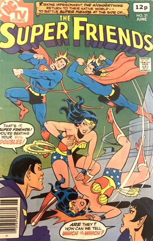 Super Friends #21 - #28 (8x Comics RUN/LOT) - DC Comics - 1979