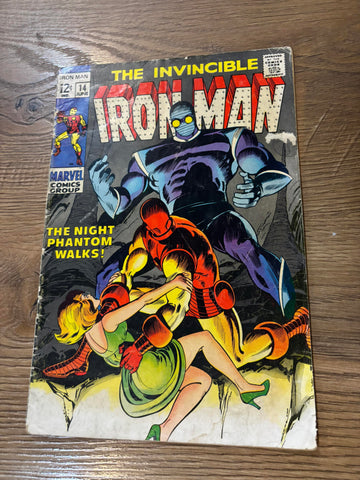 Invincible Iron Man #14 - Marvel Comics - 1969