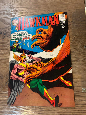 Hawkman #24 - DC Comics - 1968