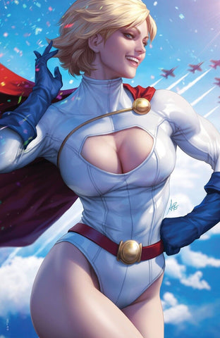 Power Girl Special #1 - DC Comics - 2023 - Artgerm Lau Foil Virgin