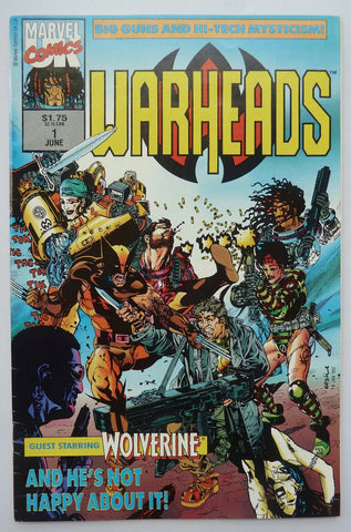 Warheads #1 - Marvel Comics - 1992