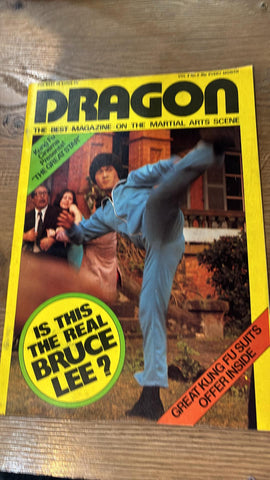 Dragon #6 - Monthly Kung Fu Magazine - Bruce Lee