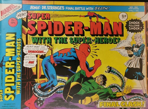 Super Spider-Man #164 - Marvel Comics - 1976