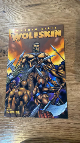 Warren Ellis Wolfskin #3 - Avatar - 2007 - Painted Cover