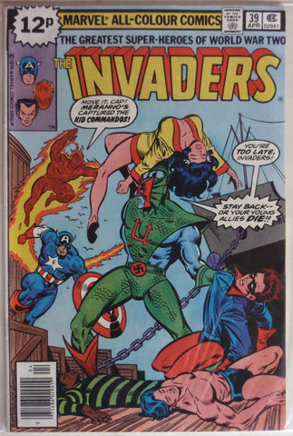 The Invaders #39 - Marvel Comics - 1979 - Pence Copy