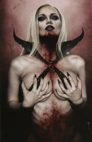 Draculina #1 - Dynamite - 2021 - Ferguson Exclusive Virgin Cover