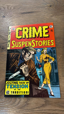 E C Classic Reprint #6 CRIME SUSPENSTORIES #25 - East Coast Comix - 1974