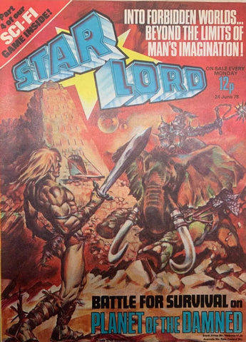 Star Lord 24/6/78 (British Comic) - 24th June 1978