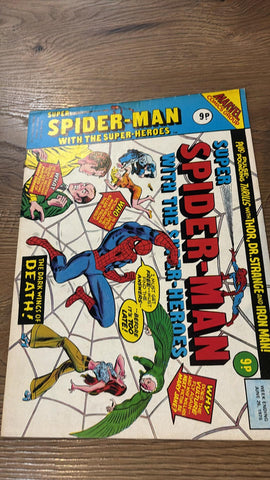 Super Spider-Man with the Super-Heroes #176 - Marvel/British Comic - 1976