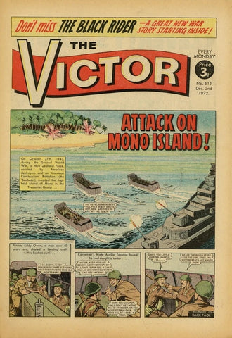 "The Victor" #615 - #620 (LOT of 6x Comics) - British Comic - 1972/3