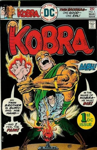 Kobra #1 - DC Comics - 1976