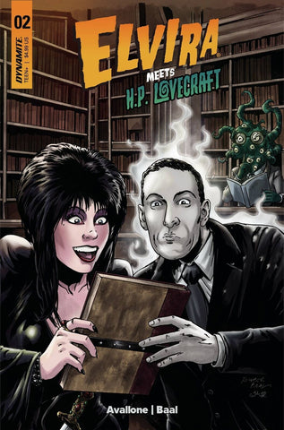 Elvira Meets HP Lovecraft #2 - Dynamite - 2024 - Cover B Baal
