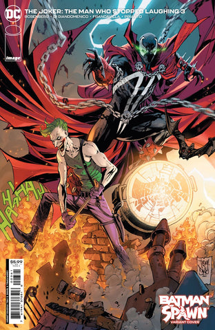 The Joker: The Man Who Stopped Laughing #3 - DC - 2022 - Spawn Variant