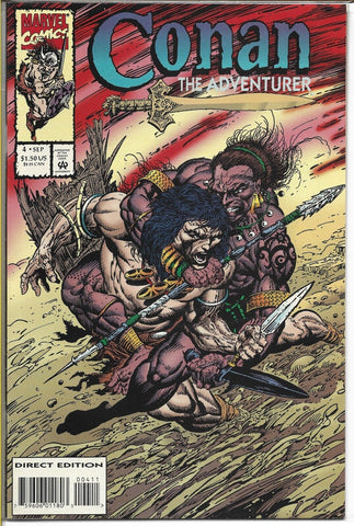 Conan The Adventurer #4 - Marvel Comics - 1994